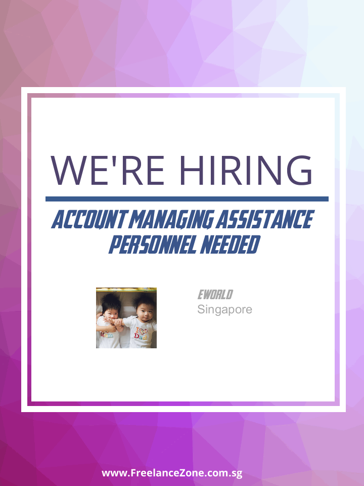 Account Managing Assistance Personnel - Part time job in ...