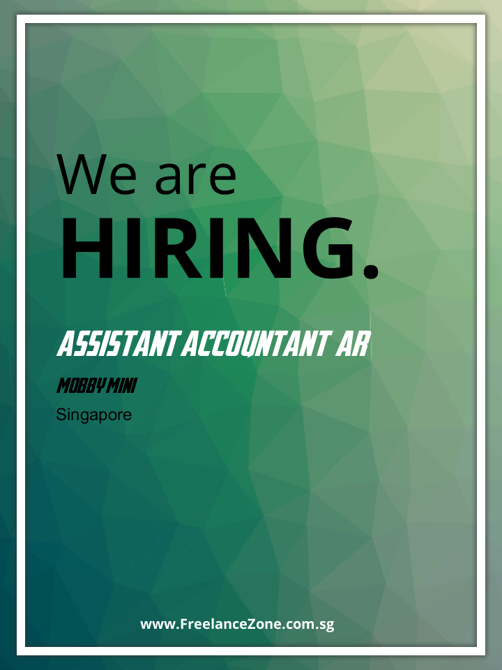 Assistant Accountant (AR) - Part time job in Singapore