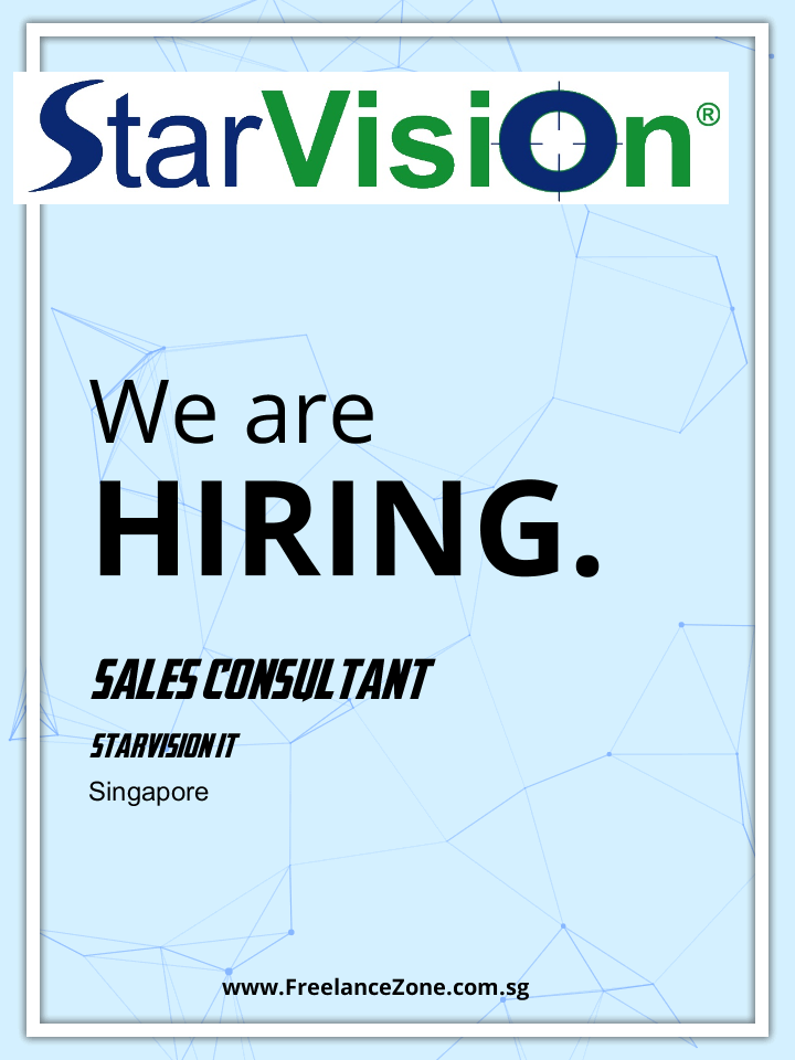 Freelance sales consultant Freelance job in Singapore