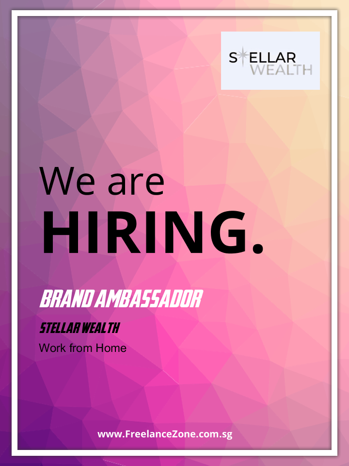 Brand Ambassador Freelance job in Singapore