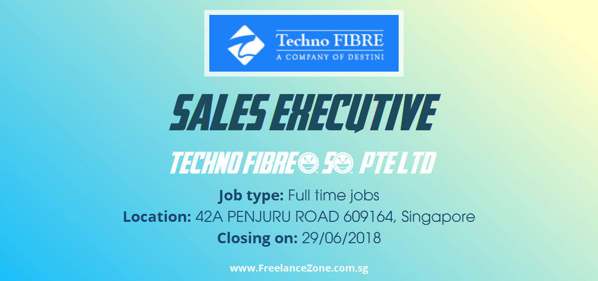 Sales Executive - Fulltime job in Singapore