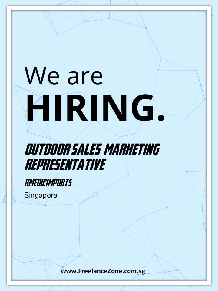 Outdoor Sales Marketing Representative Fulltime job in Singapore